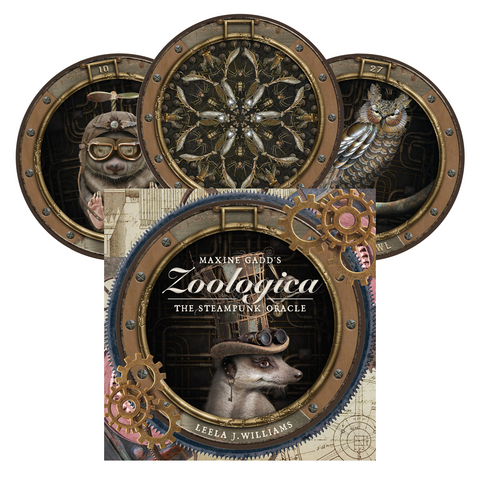 Maxine Gadd’S Zoologica The Steampunk Oracle Cards Deck Blue Angel Mgz23