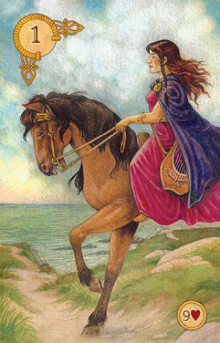 Celtic Lenormand Oracle Deck 45 Cards & Guidebook by US Games Systems