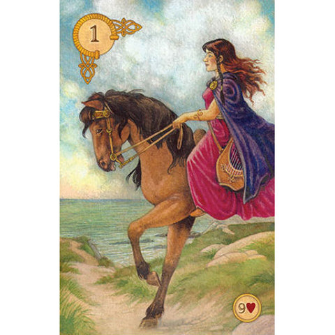 Celtic Lenormand Oracle Deck 45 Cards & Guidebook by US Games Systems