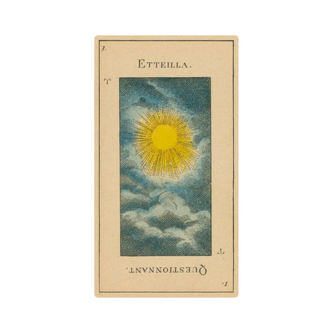 Tarot Etteilla Anima Antiqua Limited Edition 78 Card Deck Lo Scarabeo