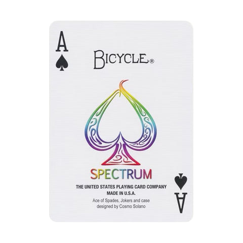 Bicycle Spectrum Playing Cards Deck Rainbow Backs for Poker Magic Cardistry