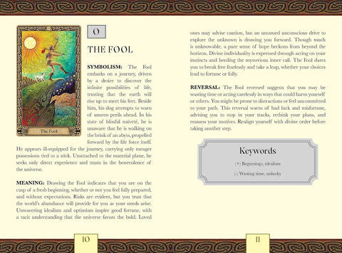 Mystic Psyche Tarot Deck 78 Cards & Guidebook by Emily Balivet Rockpool