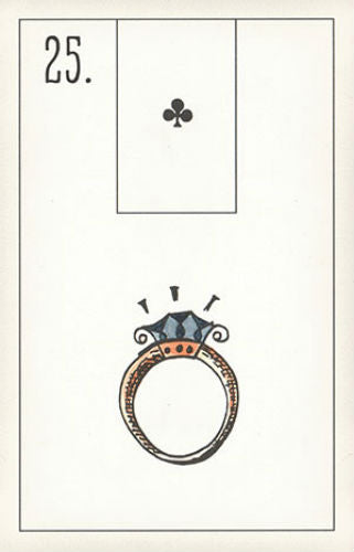 Maybe Lenormand Oracle Deck by Ryan Edward 52 Cards US Games Divination