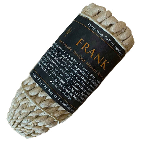 50x Frankincense Rope Incense Natural Warm Sweet Scent Made in Nepal