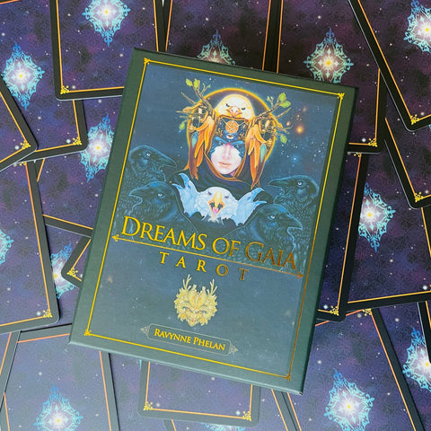 Dreams Of Gaia Tarot Deck Cards Esoteric Fortune Telling Blue Angel NEW