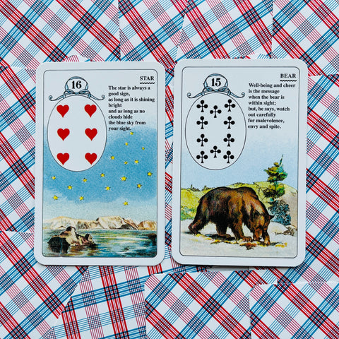 Mlle Lenormand Cm 36 Cards Deck Esoteric Fortune Telling Agm Urania 106710976