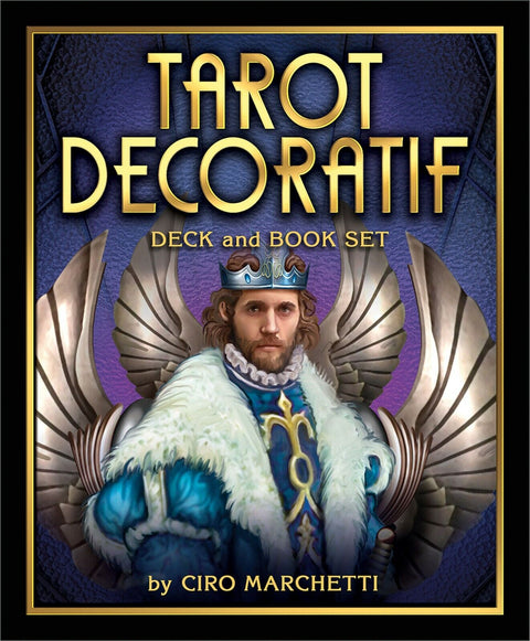 Tarot Decoratif Cards Deck And Book Set US Games Systems Marchetti Esoteric NEW