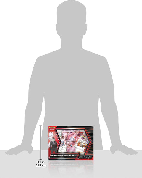 Pokemon TCG Destined Rivals Team Rocket's Mewtwo ex Box 4 Booster Packs