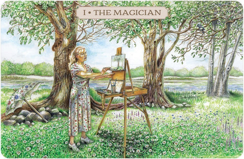 Pastoral Tarot Cards Deck & Book Set With Linen Pouch US Games Systems NEW