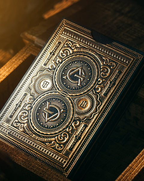 2 Decks Theoty 11 Artisans 1 Black 1 White Luxury Playing Cards Magic Tricks