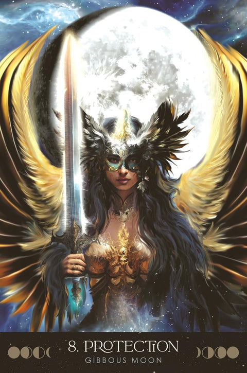 Moon Temple Oracle Card Deck & Guidebook by Blue Angel Publishing