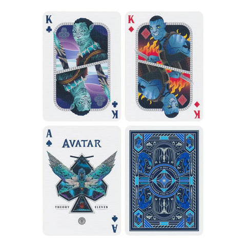 Theory11 Avatar Premium Playing Cards Deck, Foil Embossed Tuck Box, Sealed USA