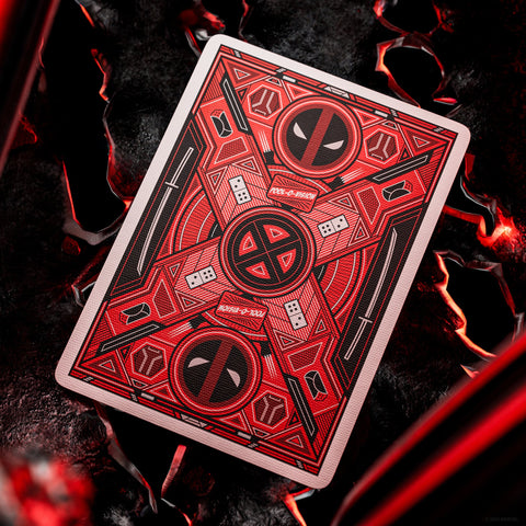 Deadpool Playing Cards Deck Premium Quality Marvel Film Theory 11 USpcc T1189