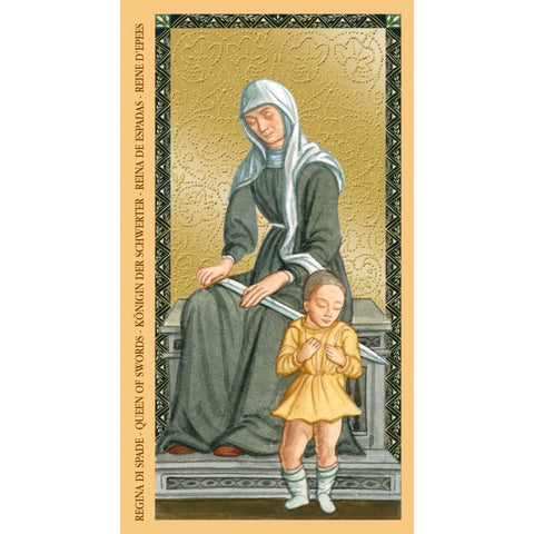 Golden Tarot of Renaissance Estensi Deck by Lo Scarabeo 50 Cards