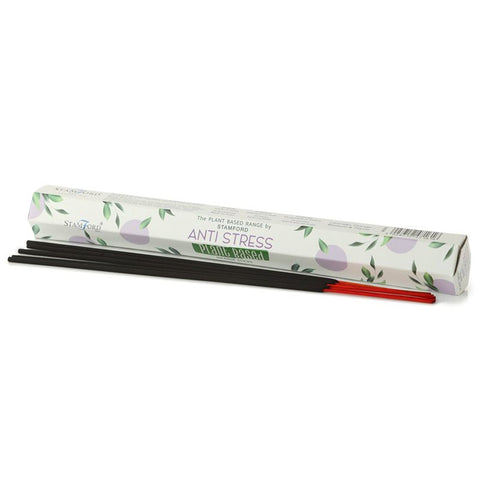 Stamford Anti Stress Plant Based Incense Sticks, Vegan, 20 Stick Pack