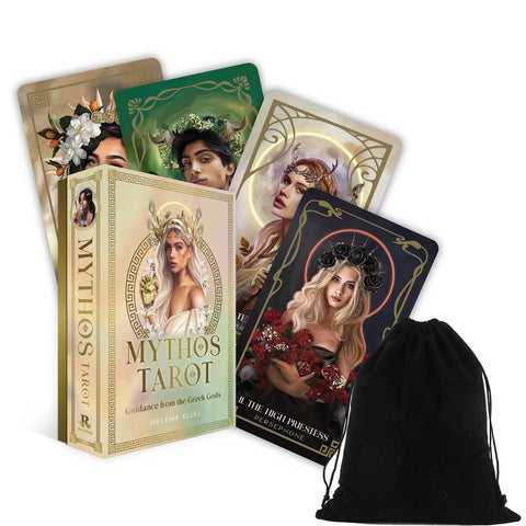 Mythos Tarot Cards Guidance From The Greek Gods With Bag