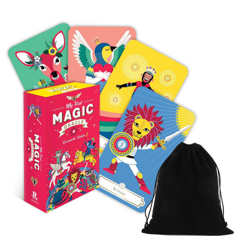 My First Magic Oracle Cards – Kids Spiritual Deck With Bag