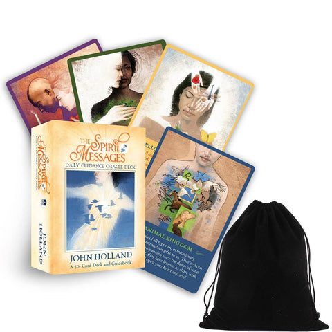 The Spirit Messages Daily Guidance Oracle Cards Deck With Bag