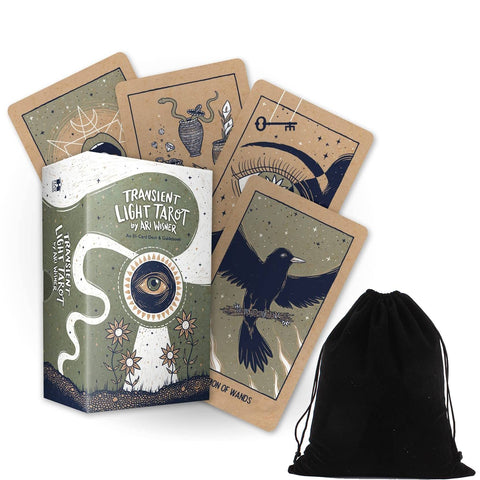 Transiet Light Tarot Cards Deck & Guidebook Hay House By Ari Wisner With Bag
