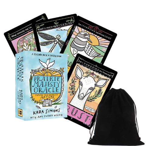 Prairie Majesty Oracle Cards Deck And Guidebook Hay House With Bag