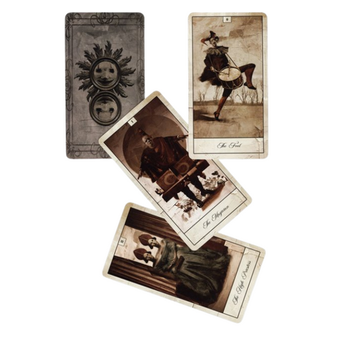 Ambrosia Horror Circus Tarot Cards 78-Card Deck with Guidebook