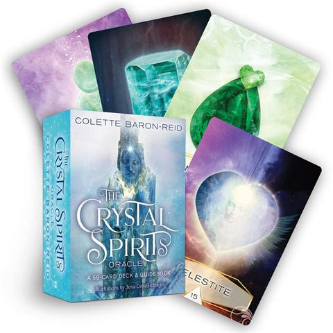 Crystal Spirits Oracle Cards Deck And Guidebook Colette Baron-Reid