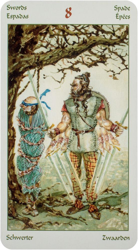 Vikings Tarot Deck Cards Esoteric Fortune Telling Lo Scarabeo NEW