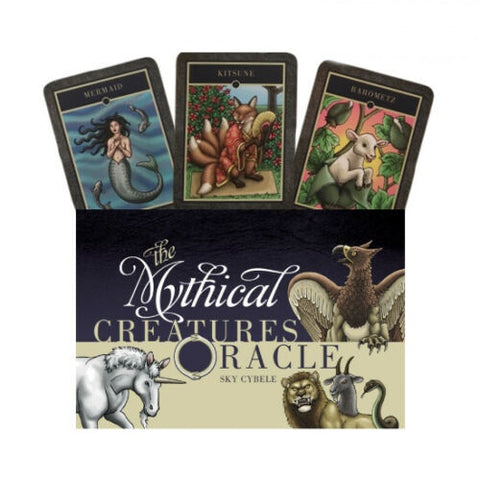 The Mythical Creatures Oracle Deck Handbook Set Schiffer Publishing Cybele NEW