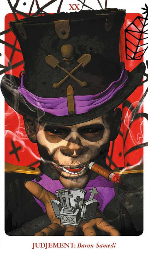 Voodoo Tarot Spirit Box Cards and Book Kit Lo Scarabeo