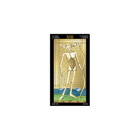 Golden Visconti Grand Trumps Tarot Deck 22 Cards Lo Scarabeo