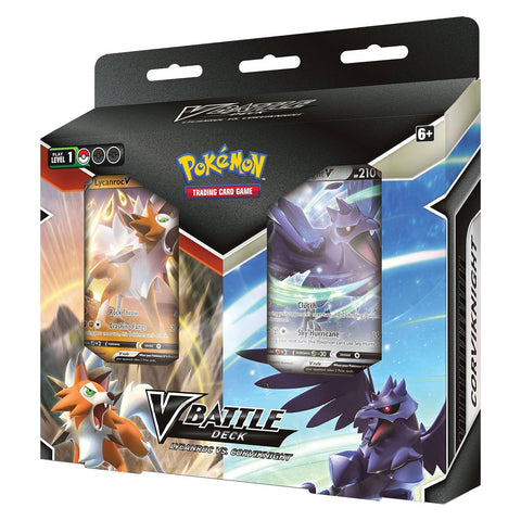 Pokémon TCG: V Battle Deck Lycanroc Vs. Corviknight ENG