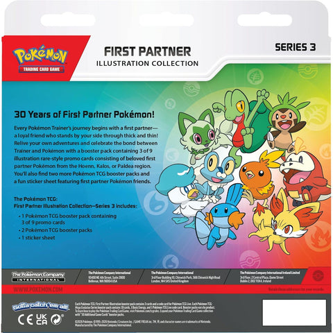 Pokémon First Partner Illustration Collection: Series 3 2026