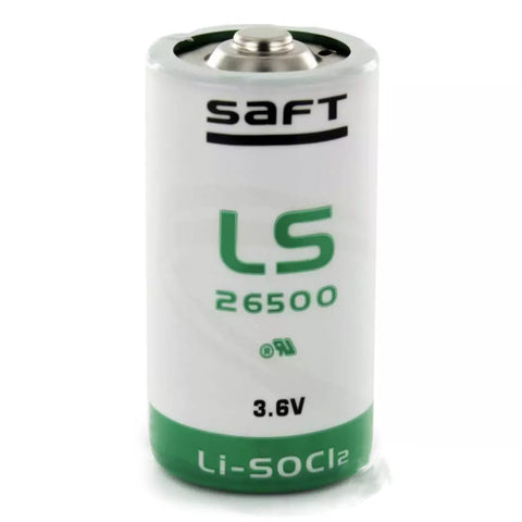 Saft LS26500 3.6V C Lithium Li-SOCl2 Battery 7.7Ah LS 14 LSH14