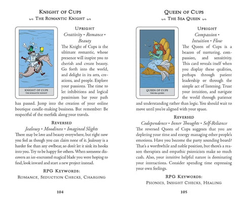 The Ultimate Rpg Tarot Deck Cards With Guidebook Simon & Schuster Ssch001