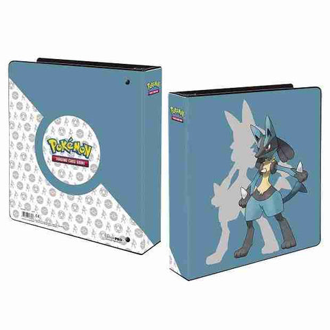 Ultra PRO Lucario 2" D-Ring Binder Album for Pokémon Trading Cards