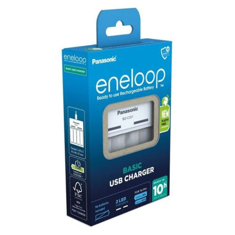 Panasonic Eneloop BQ-CC61 USB AA AAA NiMH Battery Charger (No Batteries)