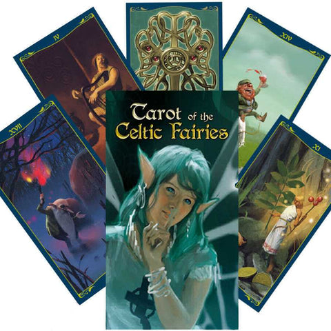Tarot of the Celtic Fairies Deck by Lo Scarabeo, 78 Cards & Guidebook