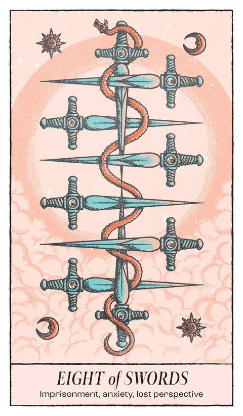 Crossed Destinies Tarot Deck 78-Card Marseille Style + Guidebook Rockpool