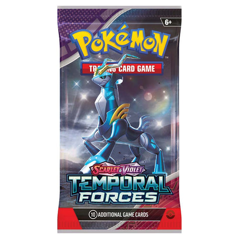 Pokemon TCG Scarlet & Violet Temporal Forces Sealed 10 Card Booster Pack EN