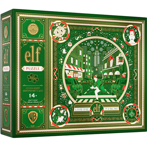 Elf Movie 1000 Piece Jigsaw Puzzle by Theory11 Christmas Collectible