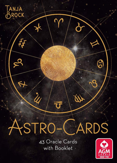 Astro-Cards Oracle Deck Agm Urania By Tanja Brock Magical World Astrology NEW
