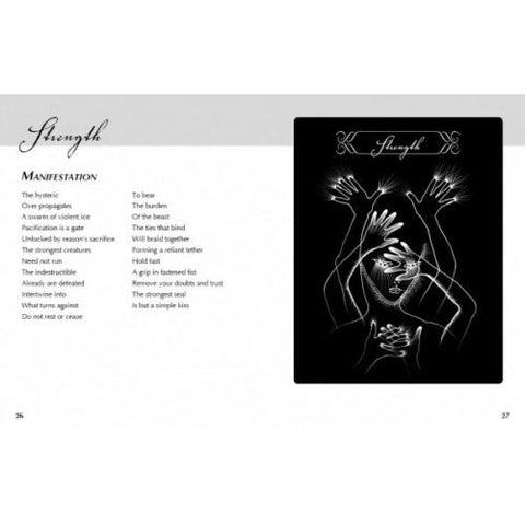 White Witch Tarot 22-Card Major Arcana Deck by Maja D'Aoust Schiffer