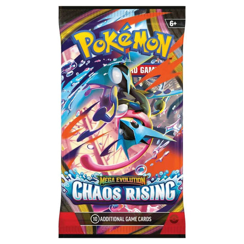 Pokemon TCG Mega Evolution Chaos Rising Booster Pack 10 Cards English (ENG)