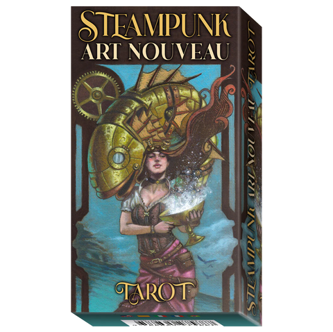 Steampunk Art Nouveau Tarot Cards Deck Lo Scarabeo By Luca Strati Modern NEW