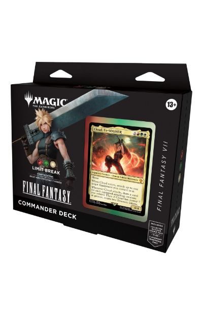 MTG Final Fantasy VII Limit Break Commander Deck Ready to Play