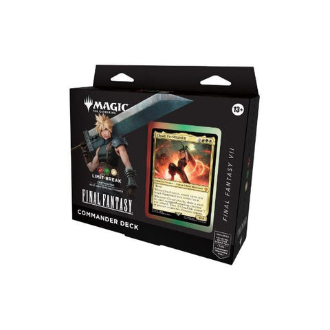 MTG Final Fantasy VII Limit Break Commander Deck Ready to Play