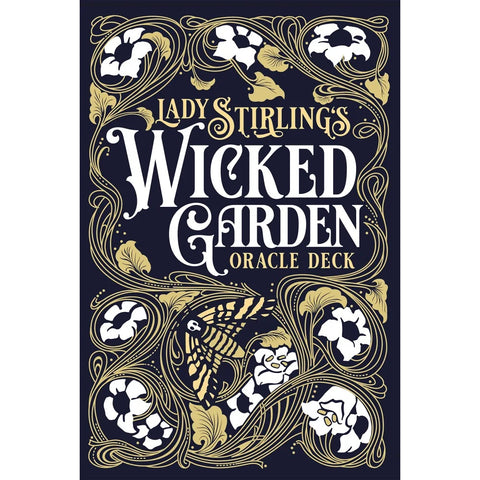 Lady Stirling's Wicked Garden Oracle Deck 32 Cards & Guidebook Gold Foil