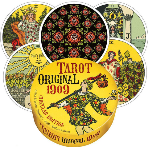 Tarot Original 1909 Cards Deck Circular Edition Lo Scarabeo Waite Smith NEW
