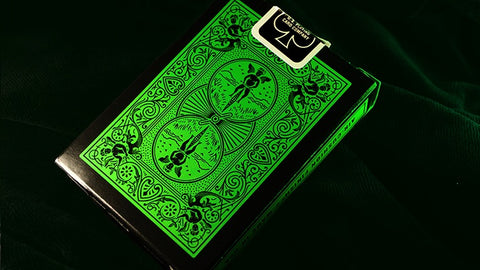 Bicycle Reverse Black Green Playing Cards Deck for Poker & Magic Tricks