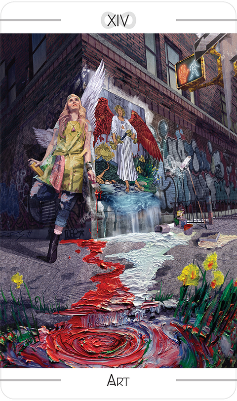 The Urban Tarot Cards Deck Robin Scott Esoteric US Games Systems Modern NEW